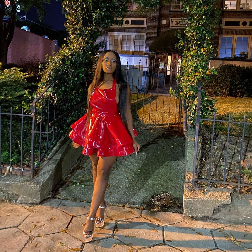 Shane Justin Red Dress